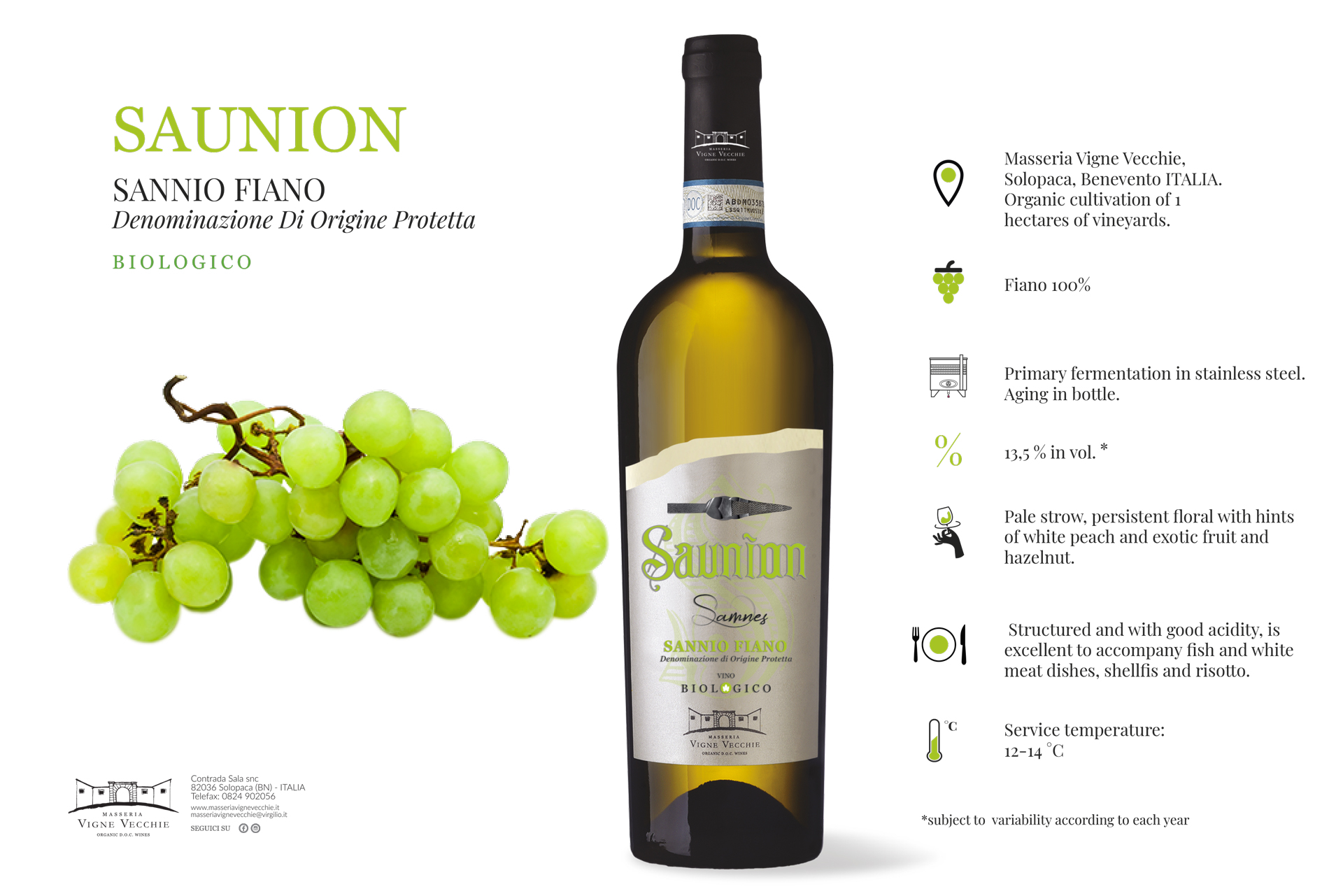 Fiano del Sannio Saunion