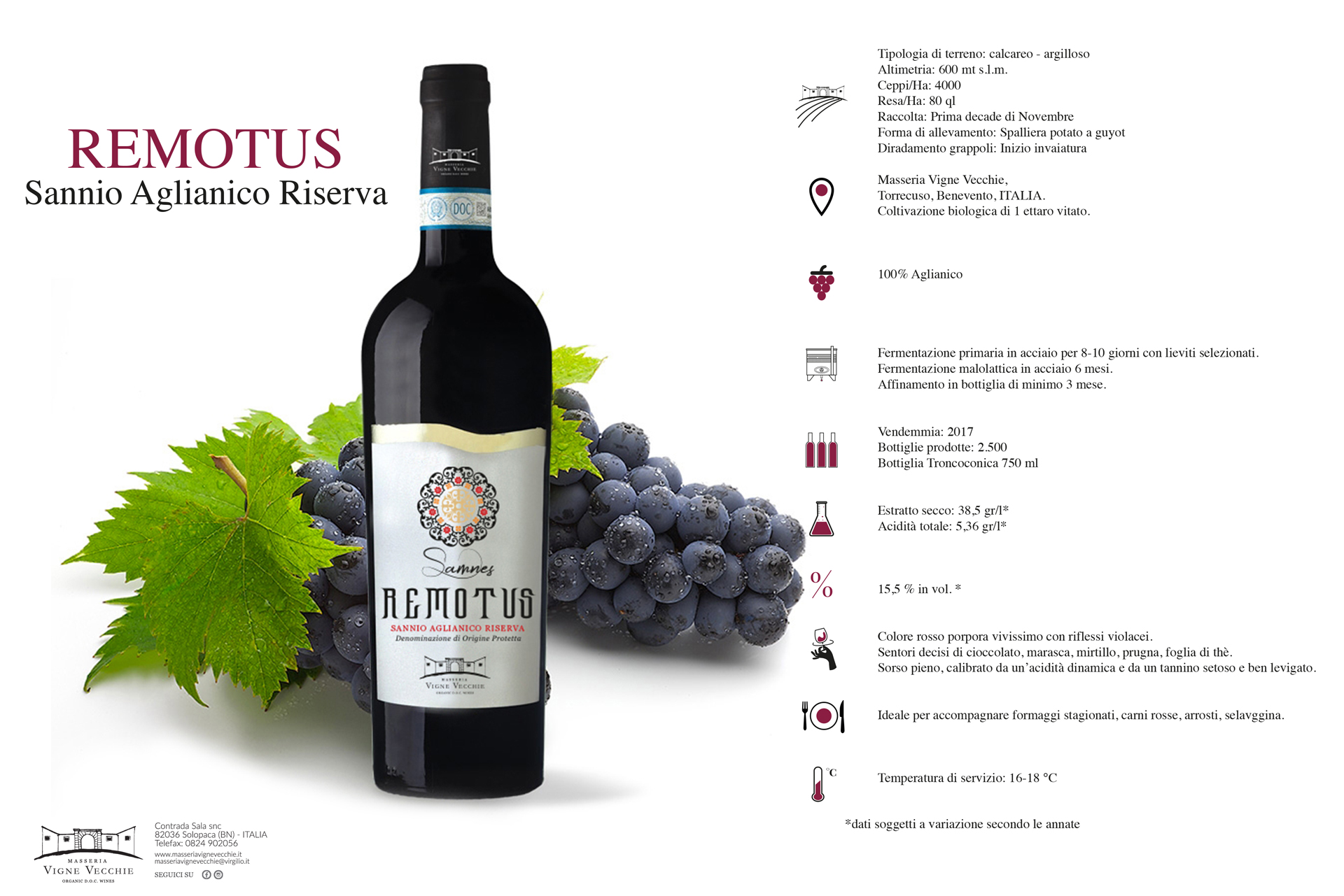 Aglianico del Sannio Remotus Riserva